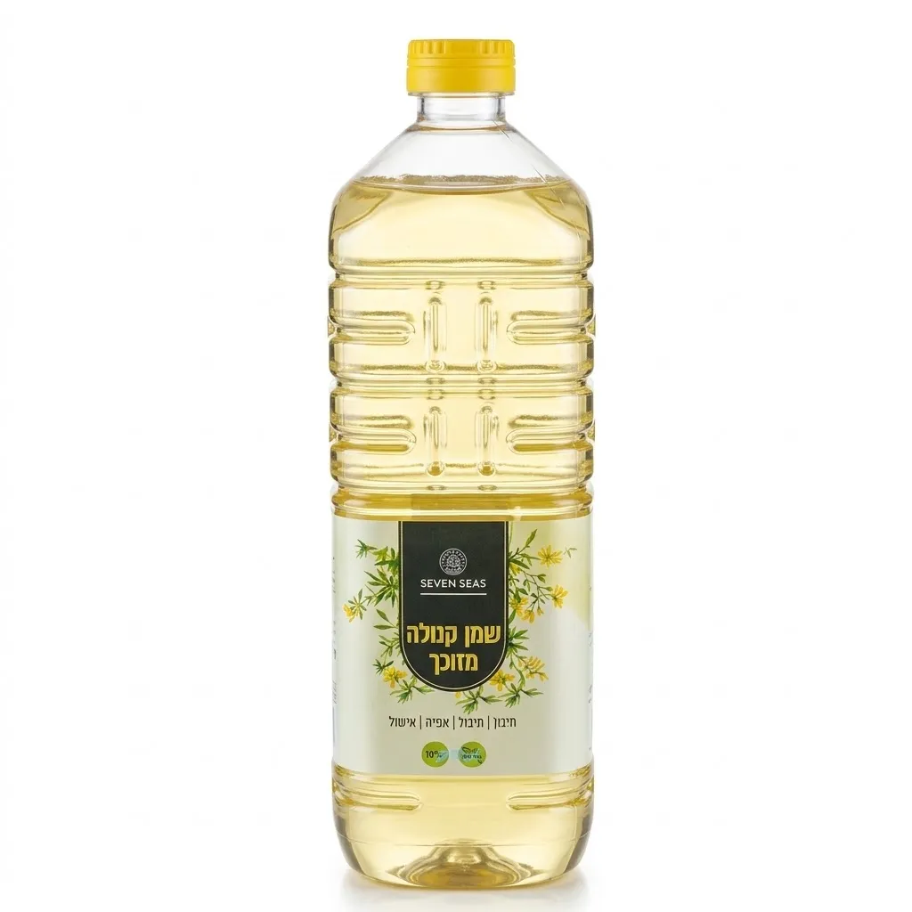 שמן קנולה מזוכך סבן סיז 1 ליטר